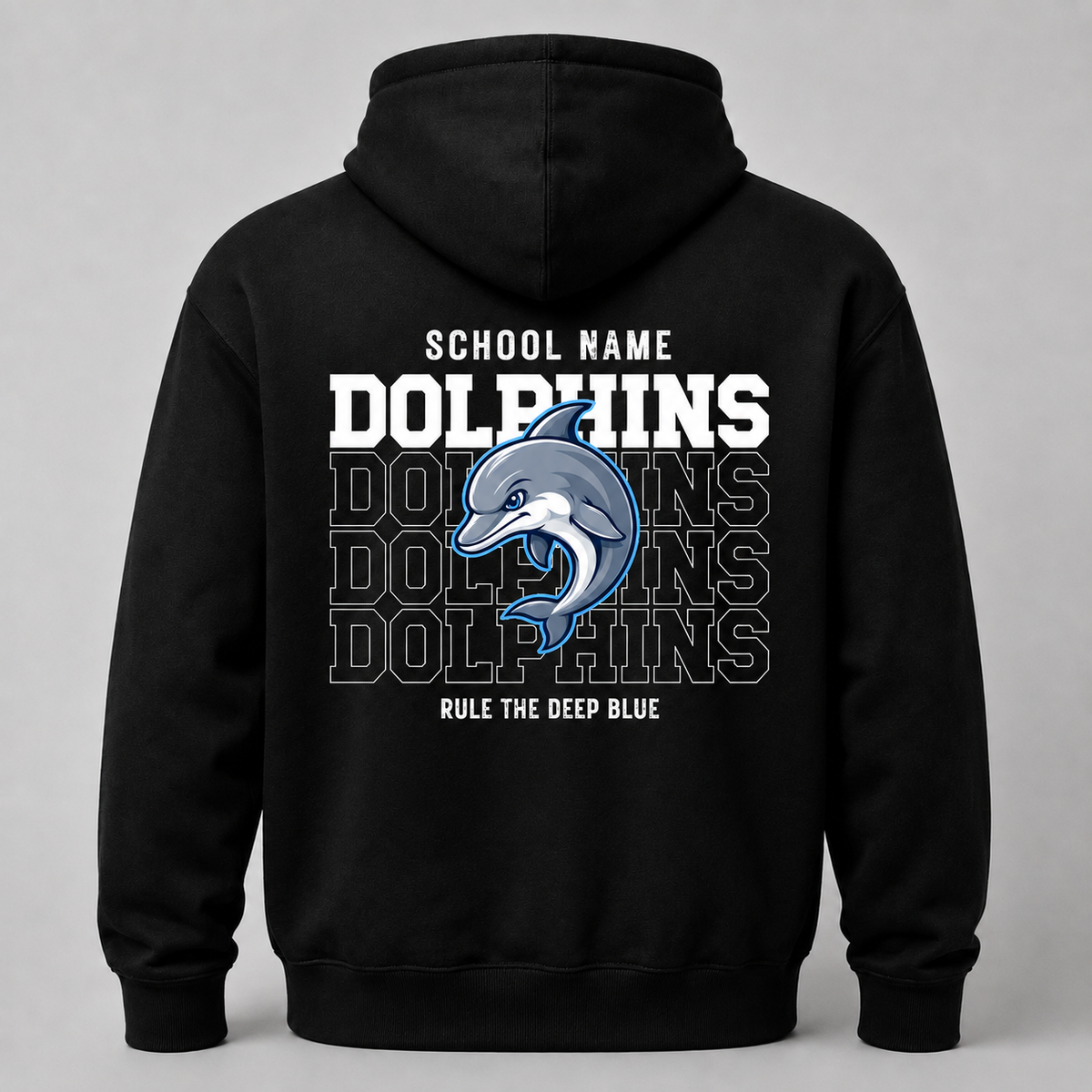Personalized school spirit hoddie or sweatshirt