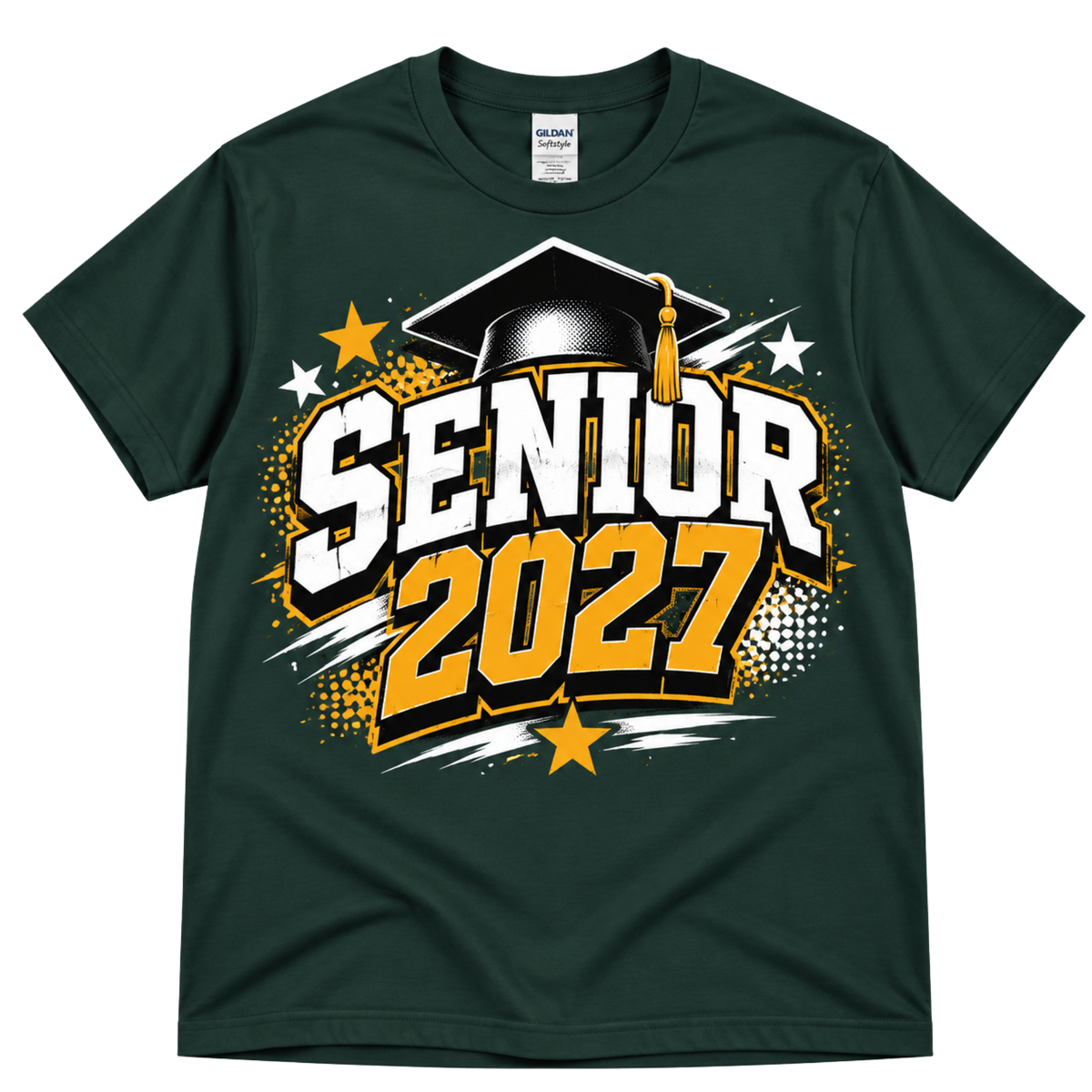 Senior 2027 Graduation Shirt – Varsity Style