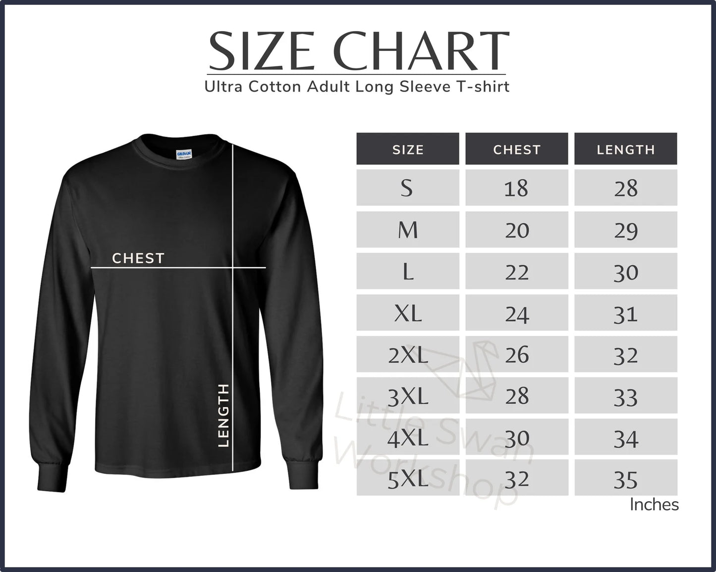 Gildan Youth Heavy Cotton Long Sleeve T-Shirt