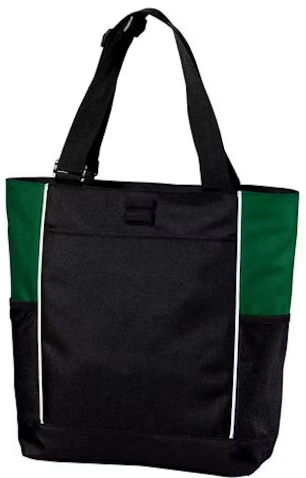 Port Authority Colorblock Zipper Tote Bag