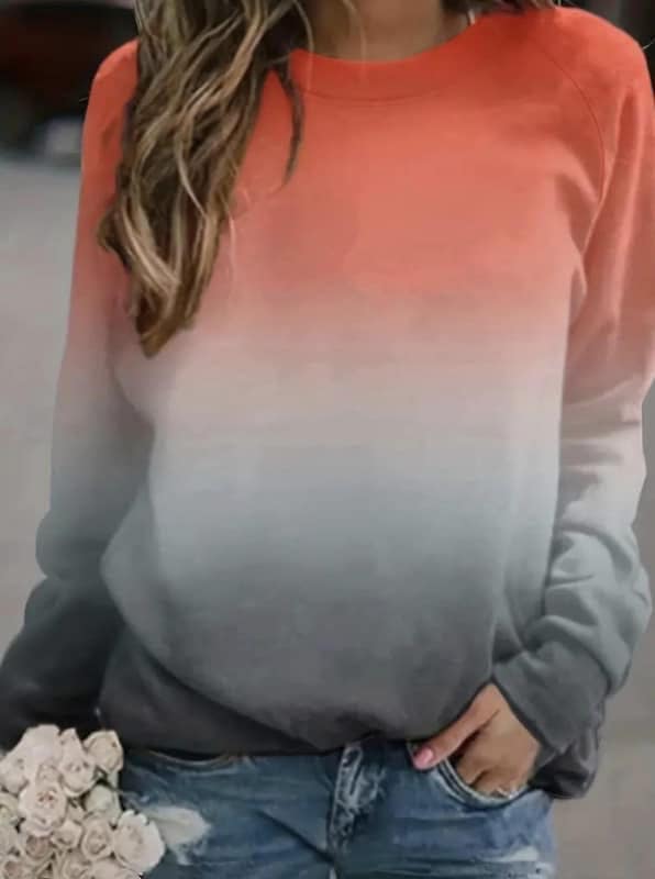 Ombre Gradient Sweatshirts
