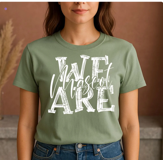 We Are Mascot Hoodie Sweatshirt Unisex School Spirit Team Pride Pullover