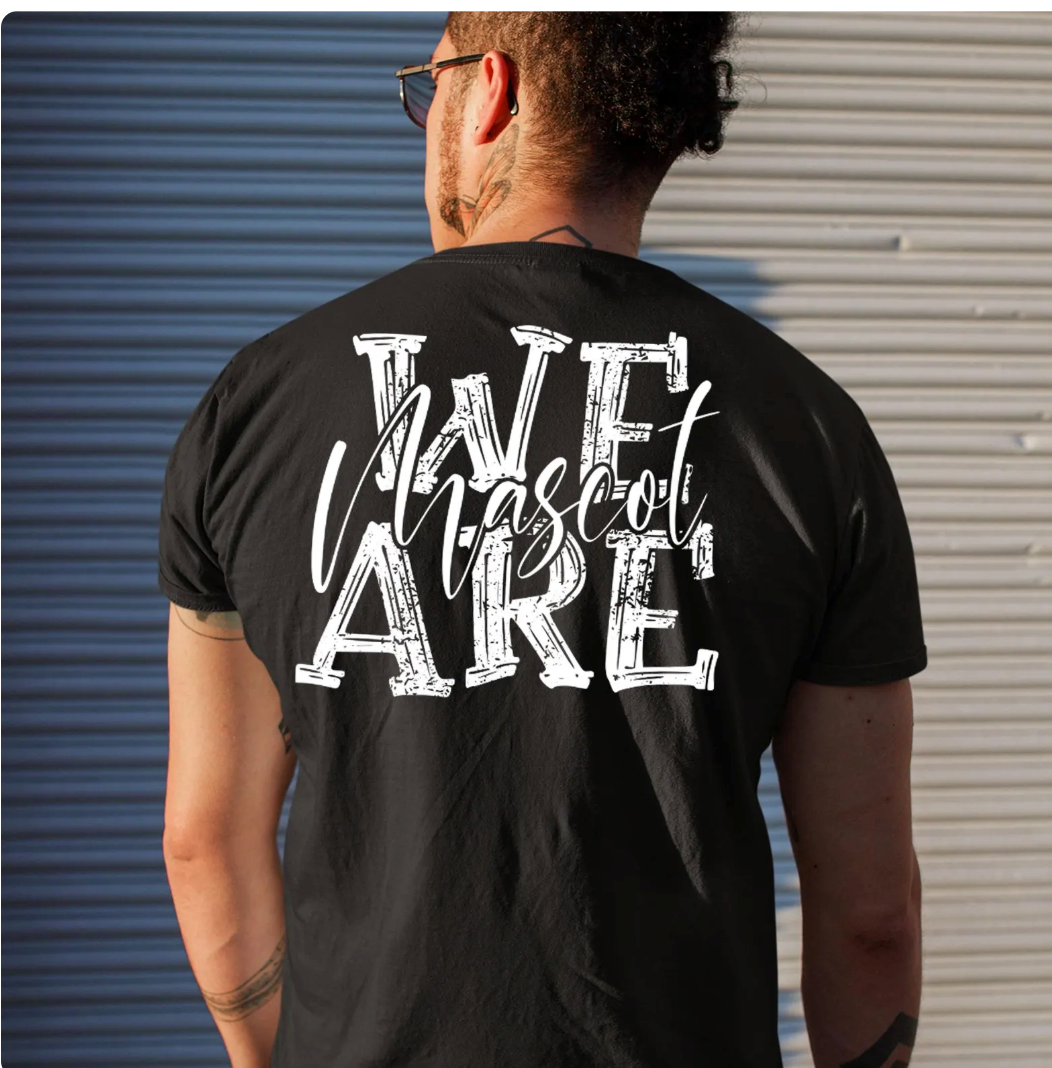 We Are Mascot Hoodie Sweatshirt Unisex School Spirit Team Pride Pullover