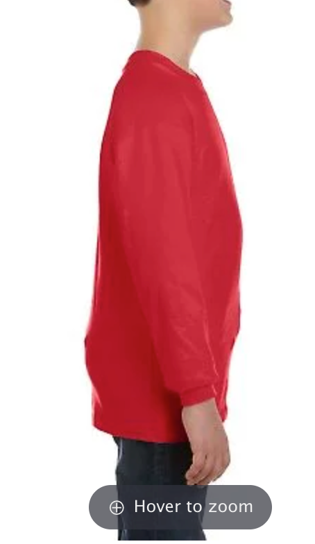 Gildan Youth Heavy Cotton Long Sleeve T-Shirt