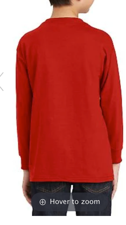 Gildan Youth Heavy Cotton Long Sleeve T-Shirt