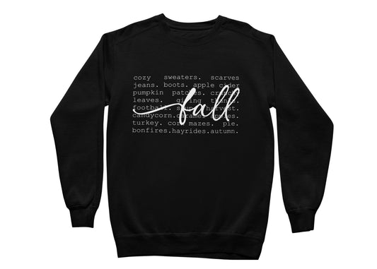 Fall Words Sweatshirt/Hoodie