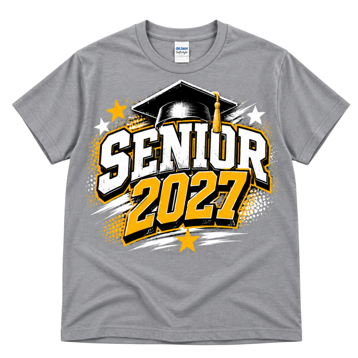 Senior 2027 Graduation Shirt – Varsity Style