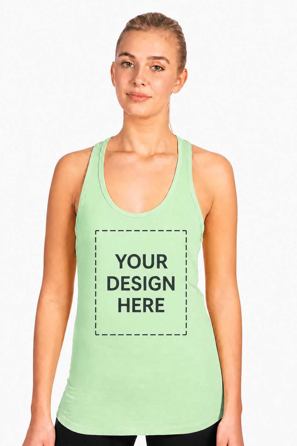 Next Level - Adult Womens Ideal Racerback Tank- Personalize a  Tank Top with your Logo, Graphic or text for men or women