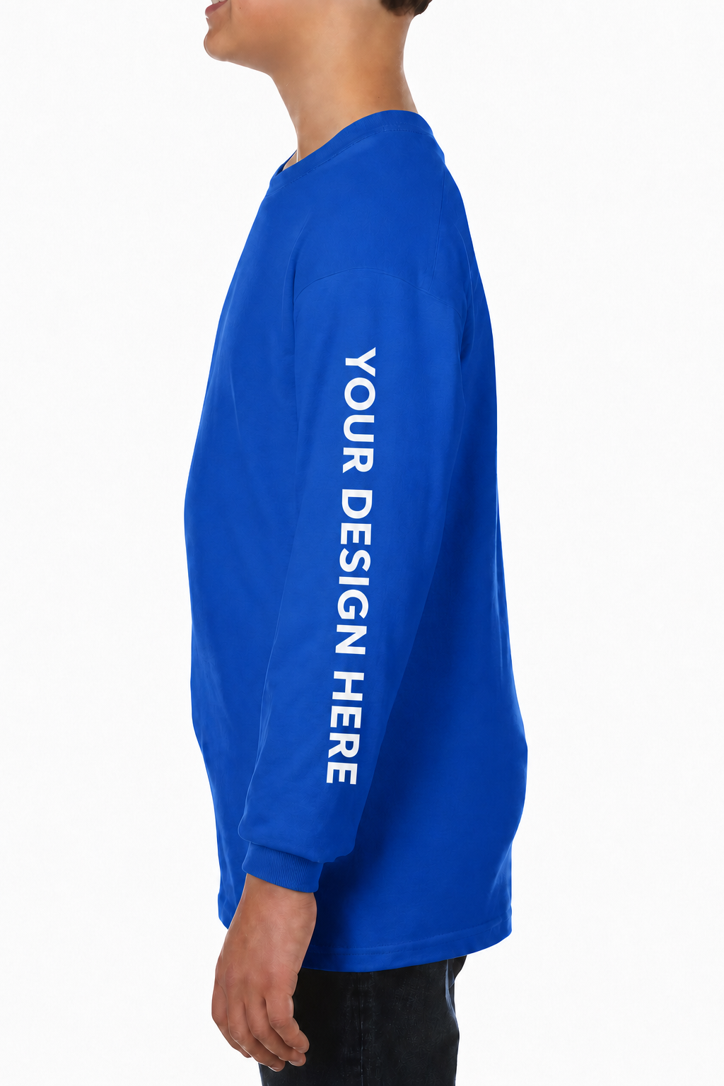 Gildan Youth Heavy Cotton Long Sleeve T-Shirt
