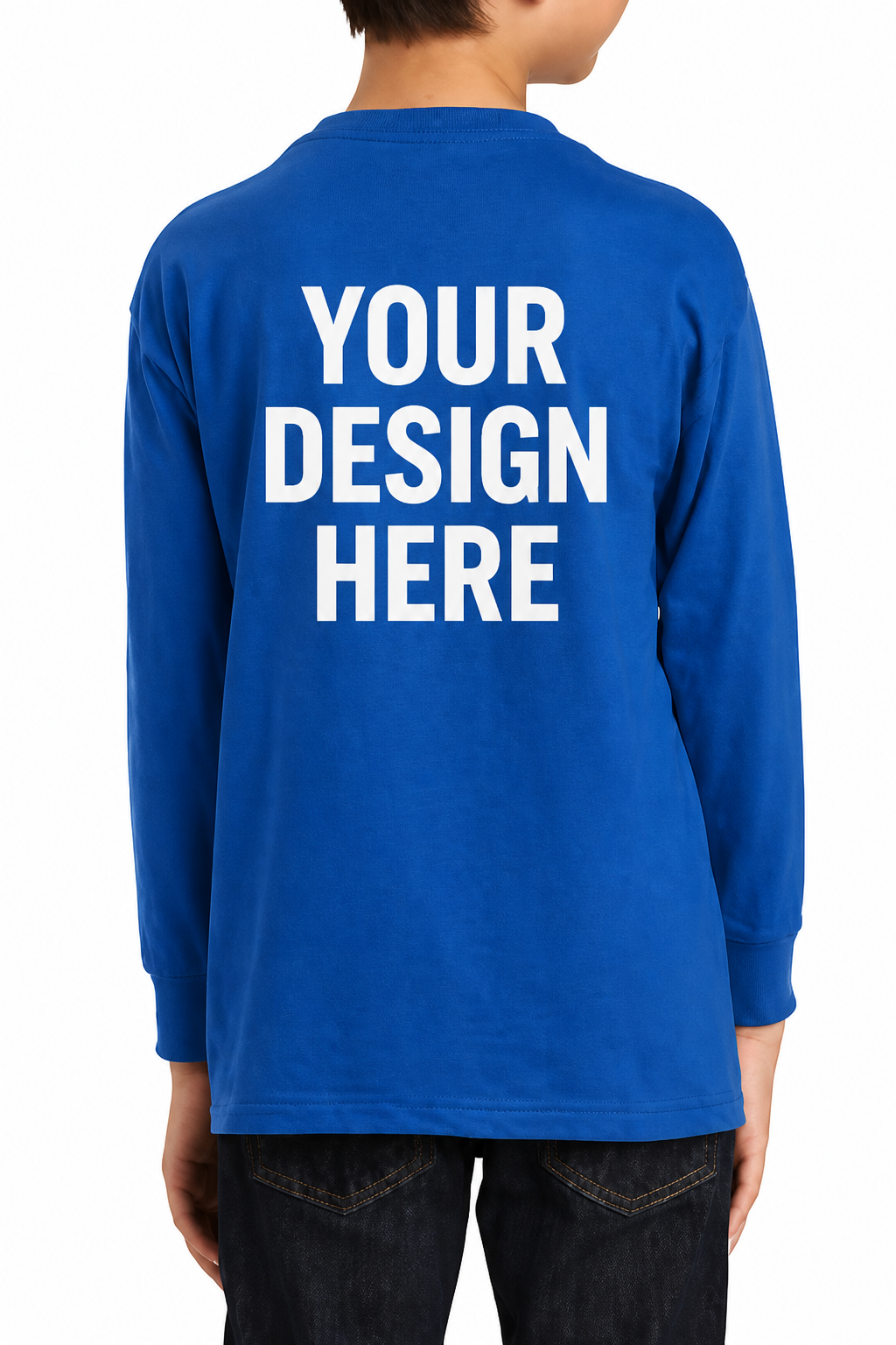 Gildan Youth Heavy Cotton Long Sleeve T-Shirt