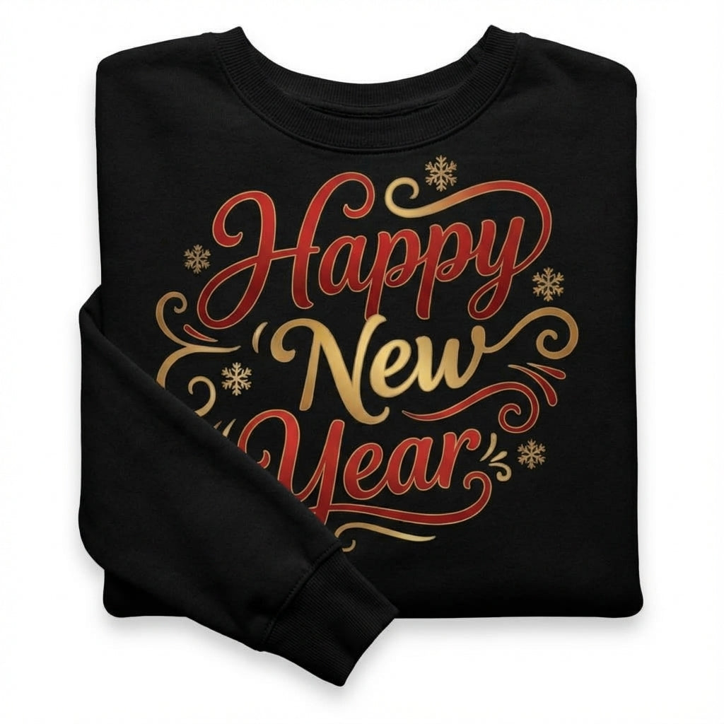 Ring in the New Year in Style! Cozy & Festive Happy New Year Hoodie