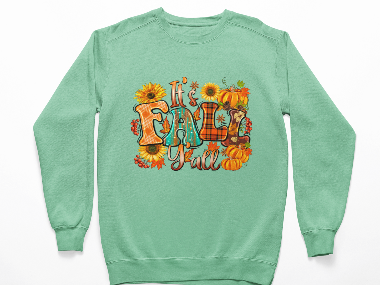 It's Fall Y'all" Sweatshirt - Perfect for Autumn Days