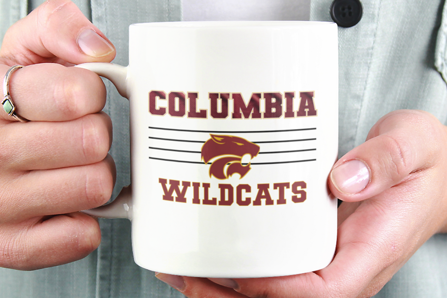 15 oz. Custom Ceramic Mug- Perfect for a gift for any season or promotional product