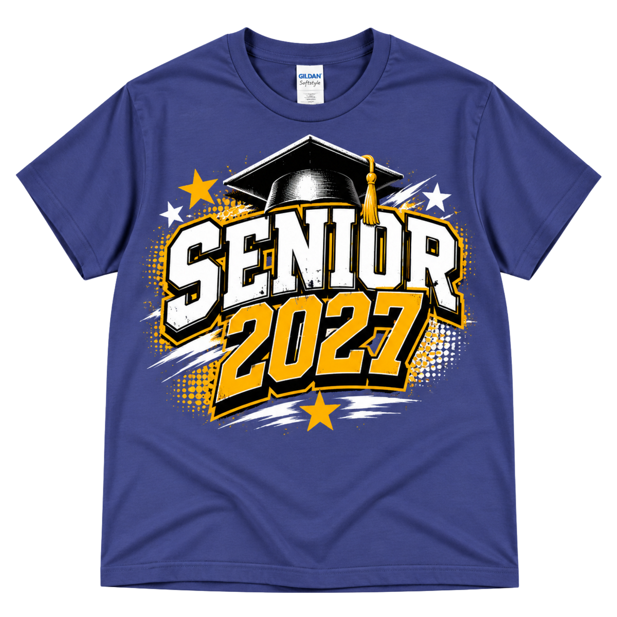 Senior 2027 Graduation Shirt – Varsity Style