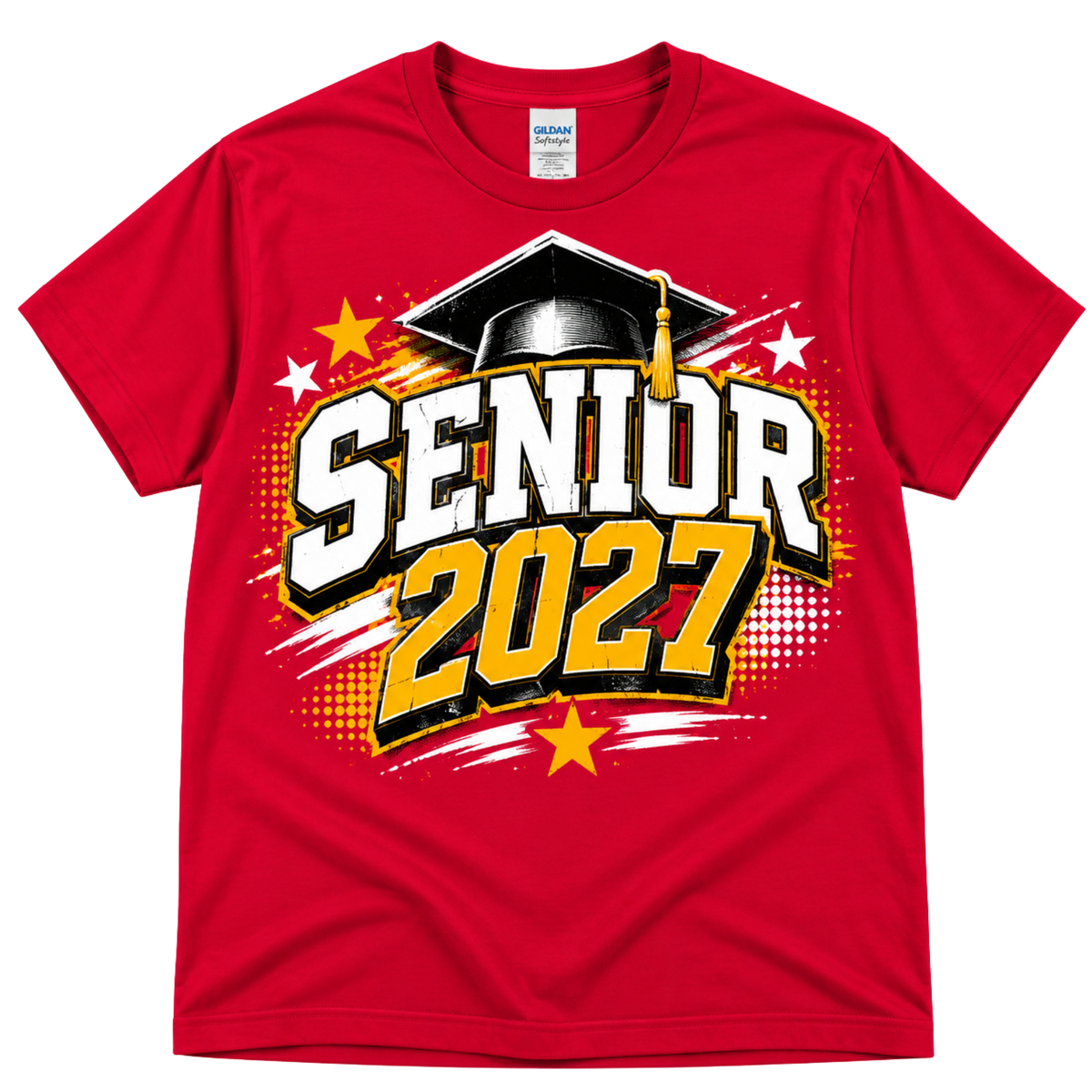 Senior 2027 Graduation Shirt – Varsity Style