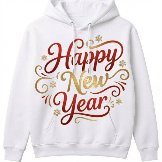 Ring in the New Year in Style! Cozy & Festive Happy New Year Hoodie