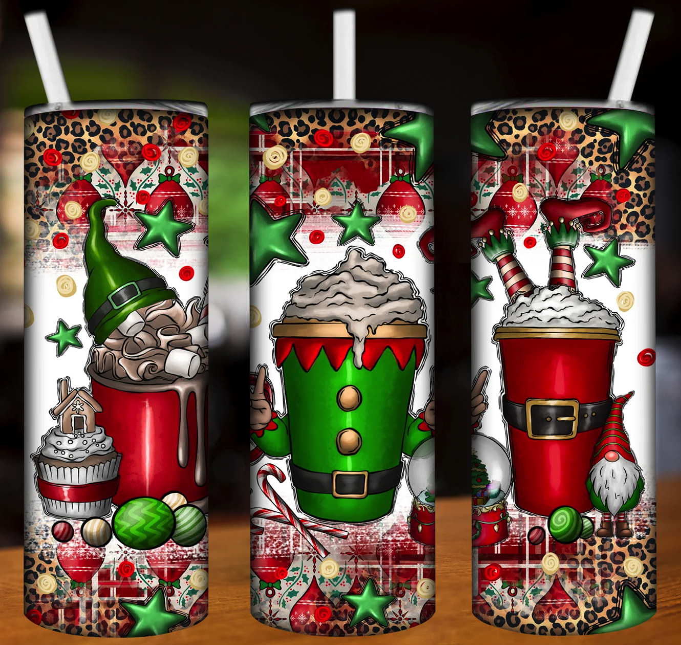 20oz. Christmas Tumbler