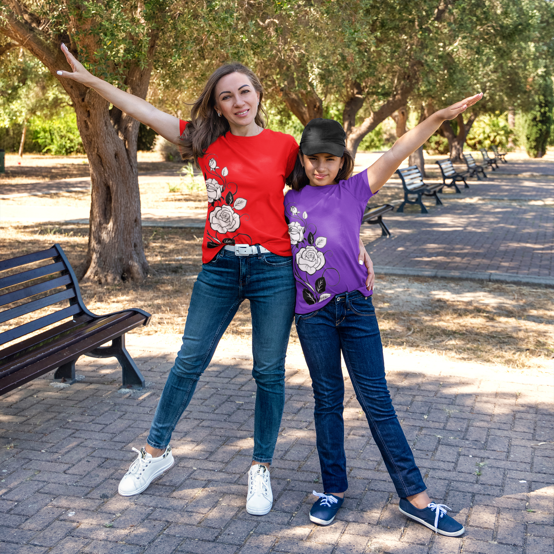 Flower Graphic T Shirt