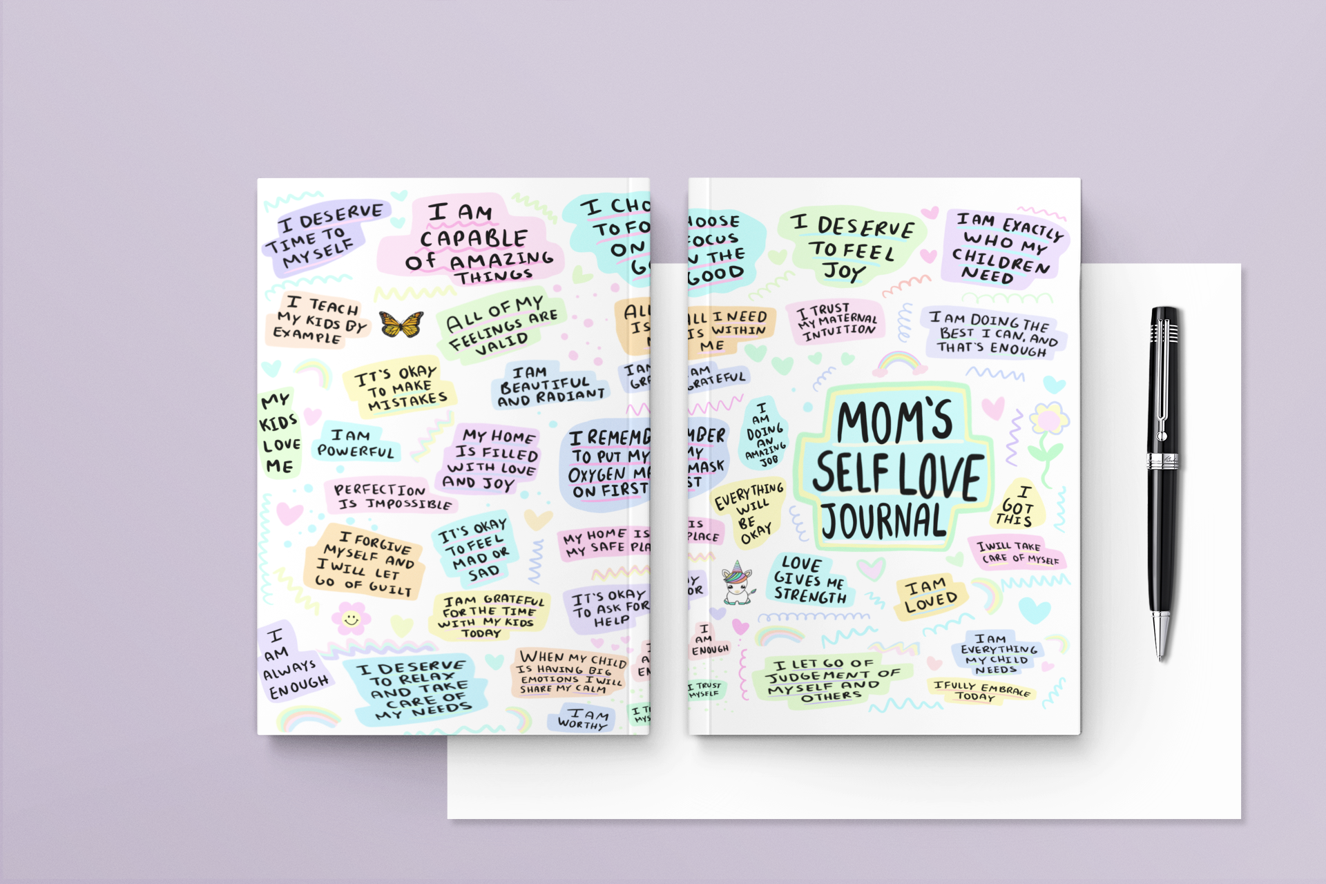 Mother's Self-Love-Affirmation Lined Journal