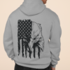 Eagle and Flag-Sweatshirt