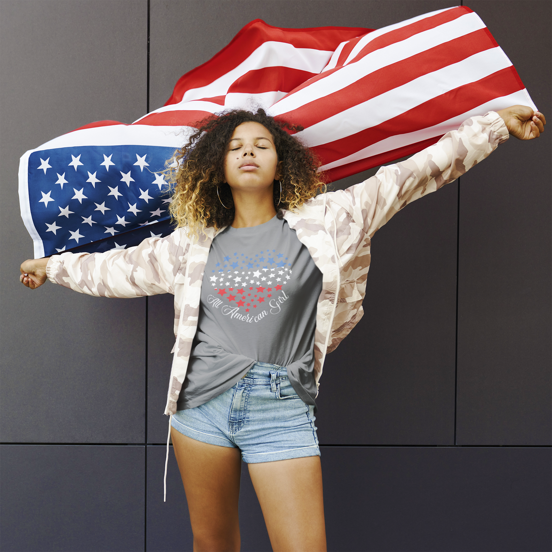 All American Girl-Tshirt