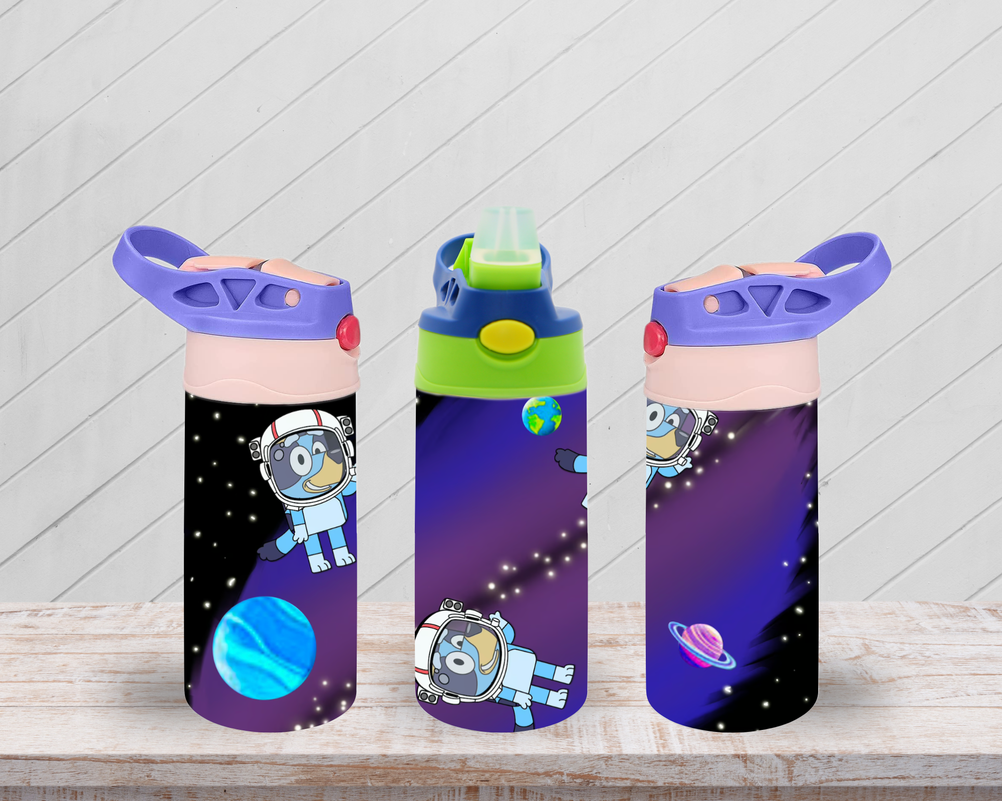 Kids Flip Top Cup-Space