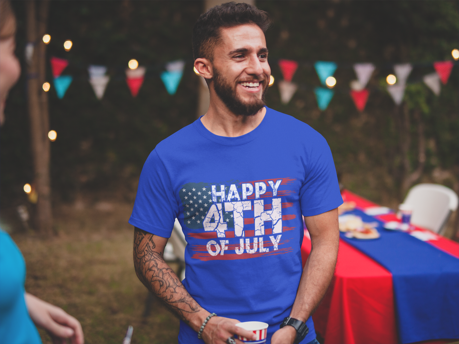 Happy 4th of July-T-shirt