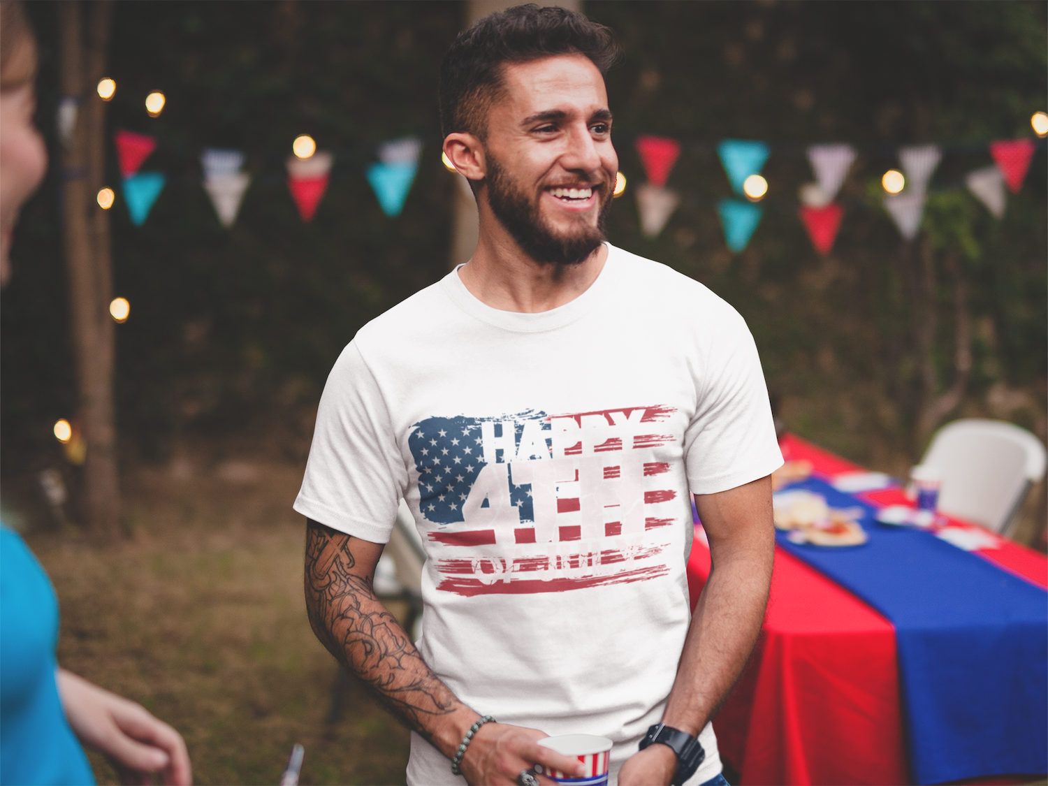 Happy 4th of July-T-shirt