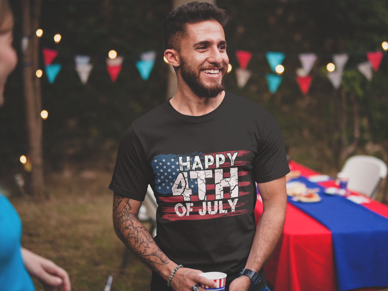 Happy 4th of July-T-shirt