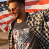 Freedom 4th of July men's Tshirt