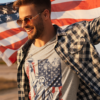 Freedom 4th of July men's Tshirt