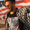 Freedom 4th of July men's Tshirt