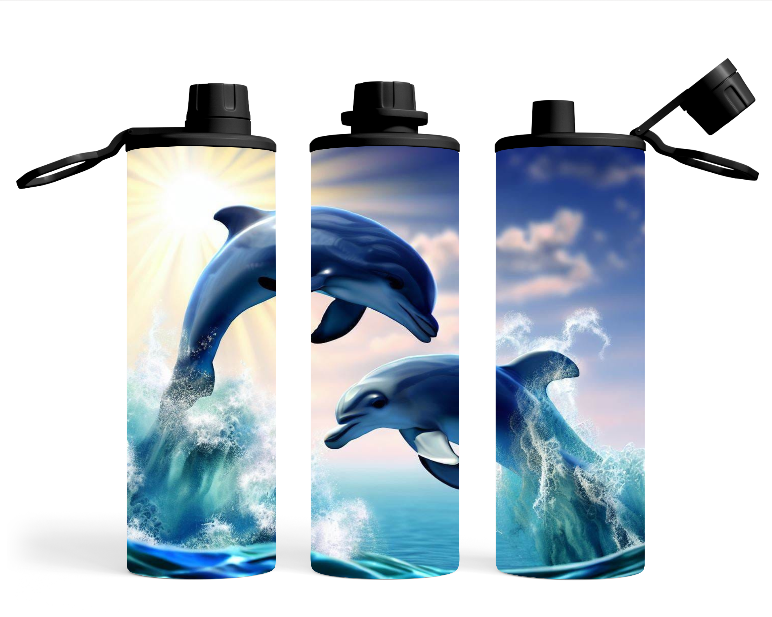 Dolphin 20oz. Sport Bottle