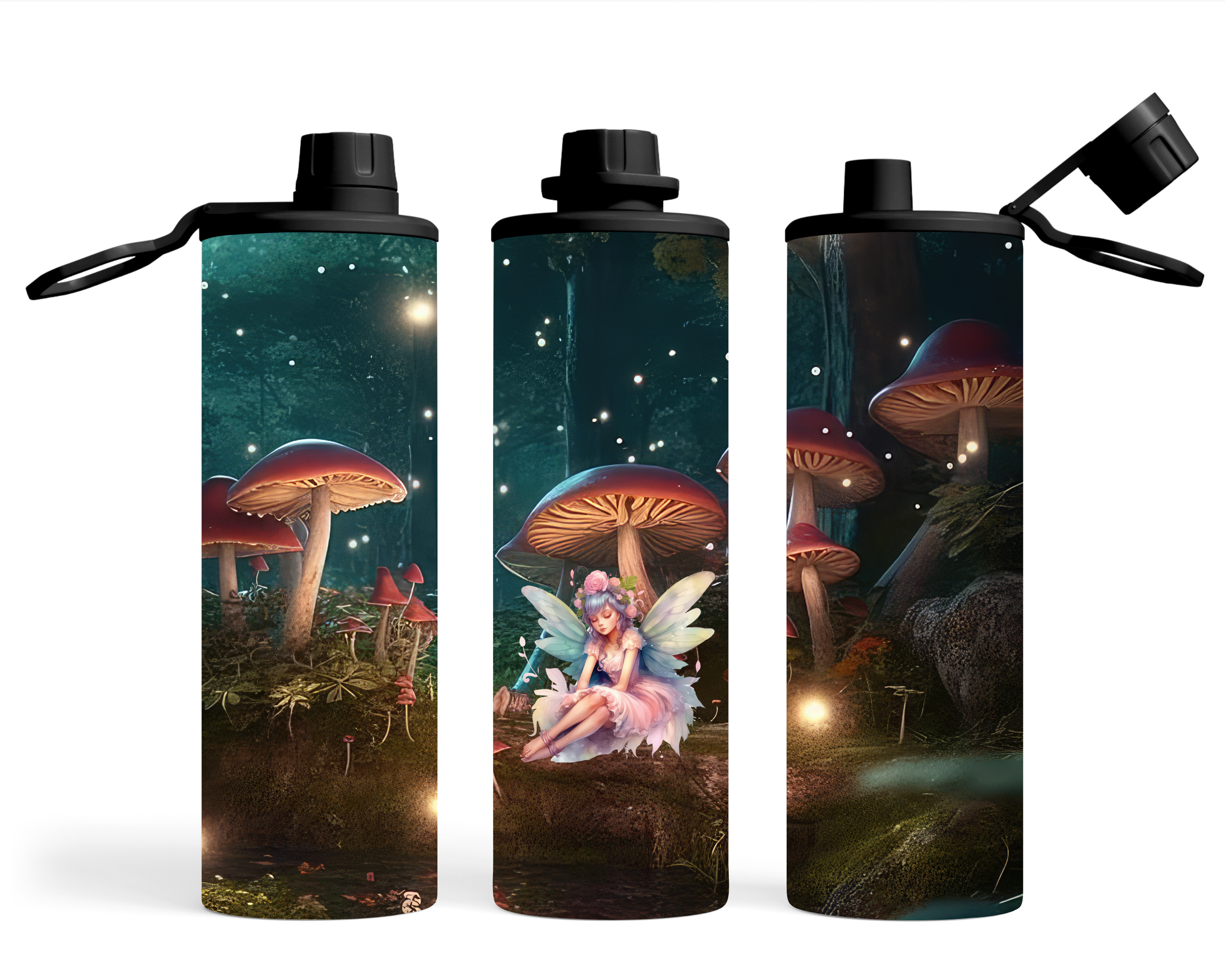 Fairy Garden 20 oz Sport Bottle