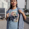 Skull Floral Tshirt