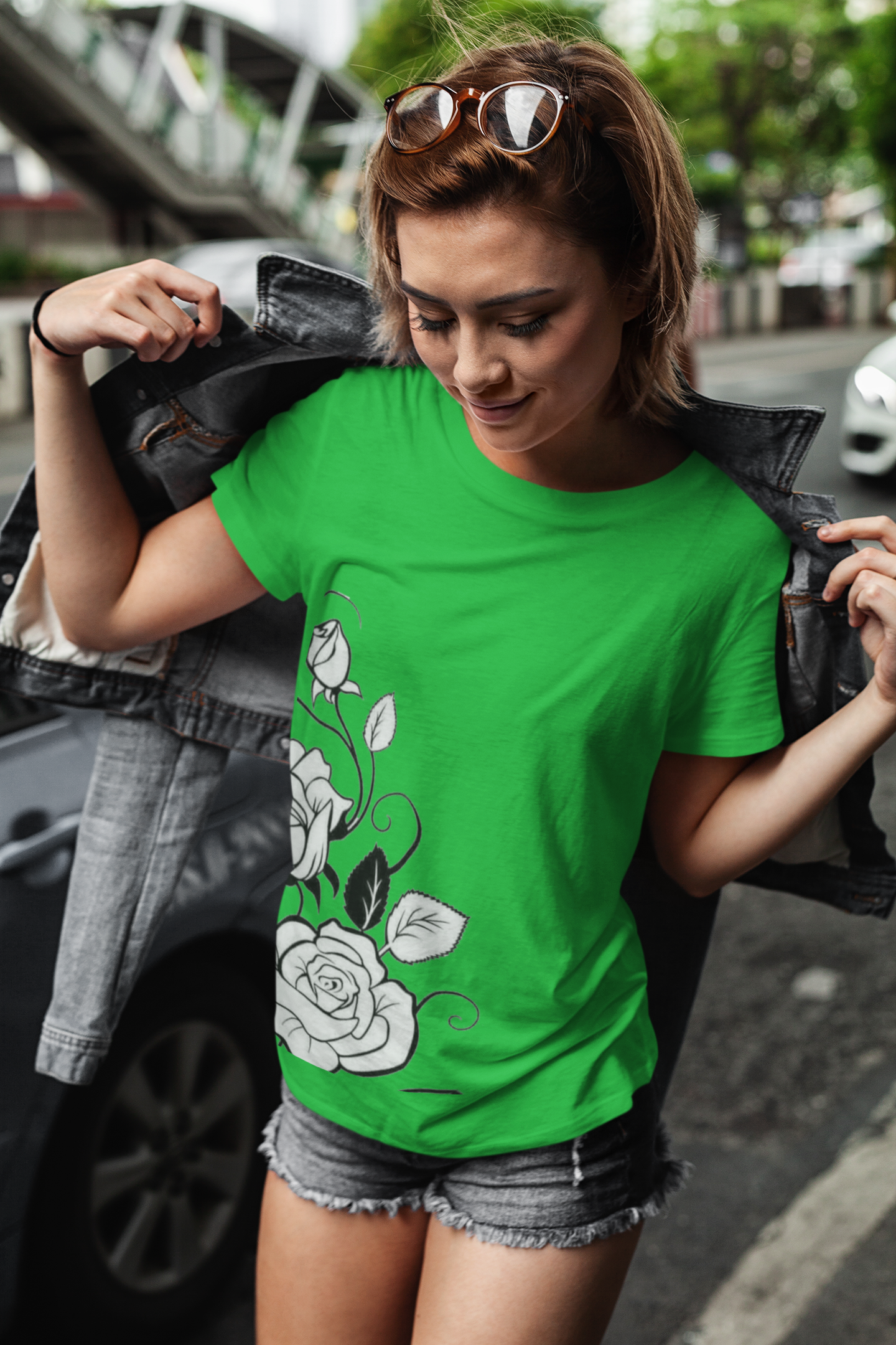 Flower Graphic T Shirt