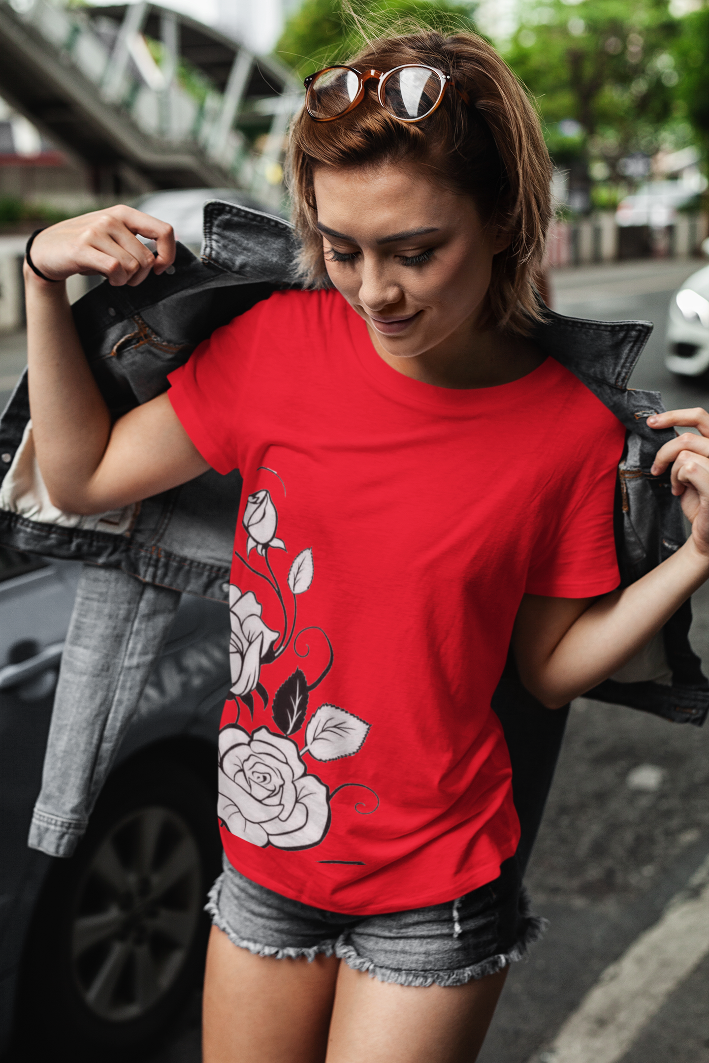 Flower Graphic T Shirt