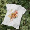 Tropical Orange Floral Tshirt