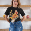 Tropical Orange Floral Tshirt