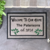Personalized doormat