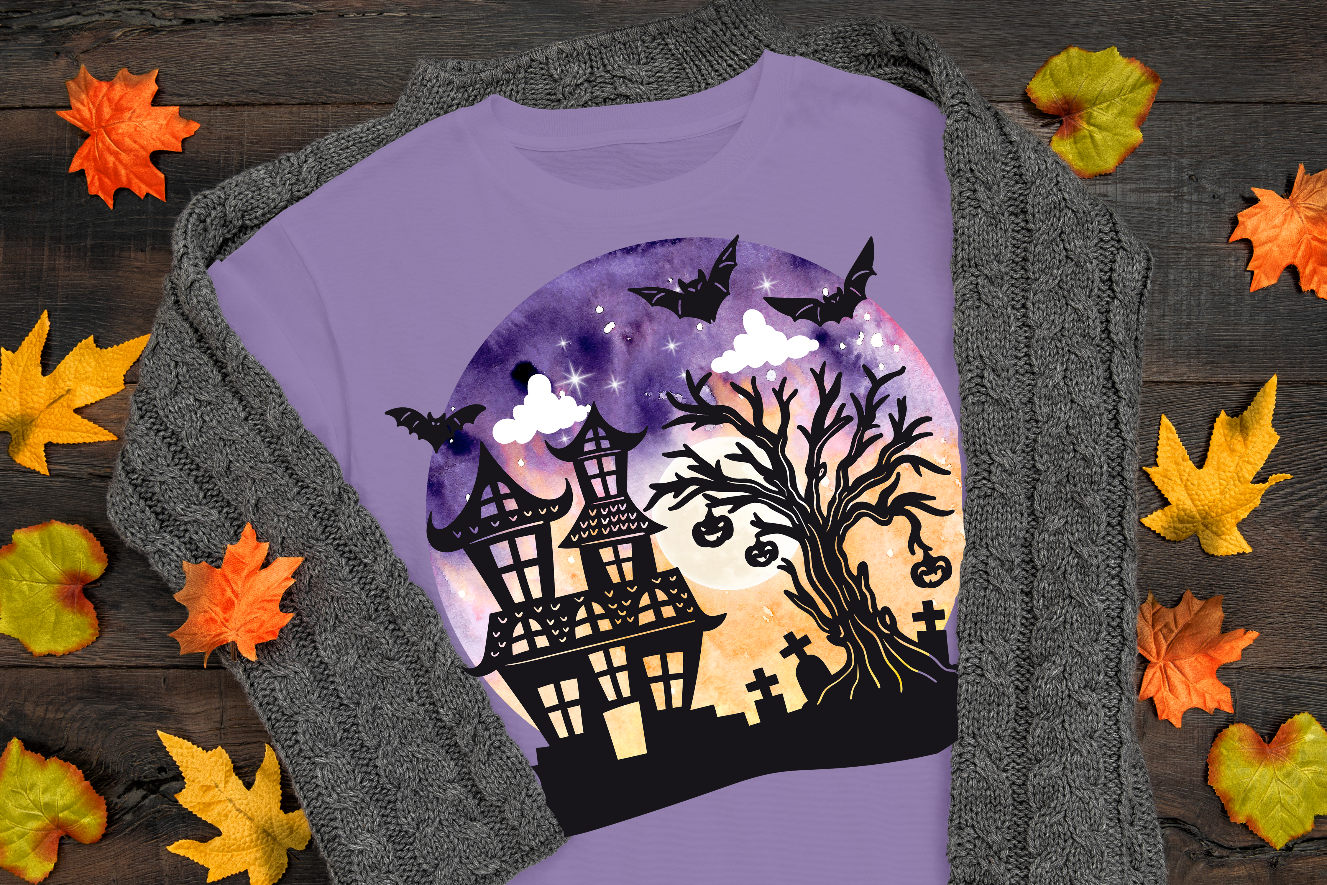 Spooky House-Halloween T Shirt