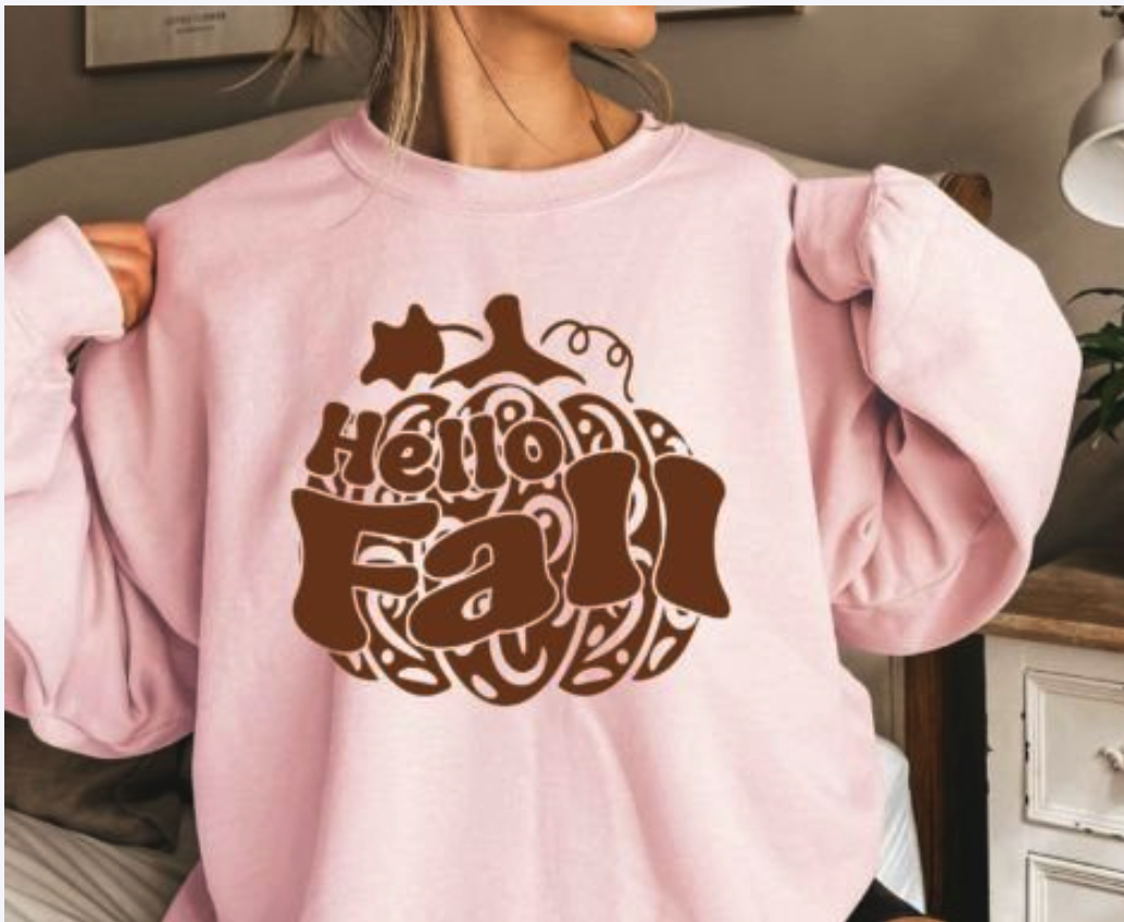 Hello Fall Graphic Sweatshirt