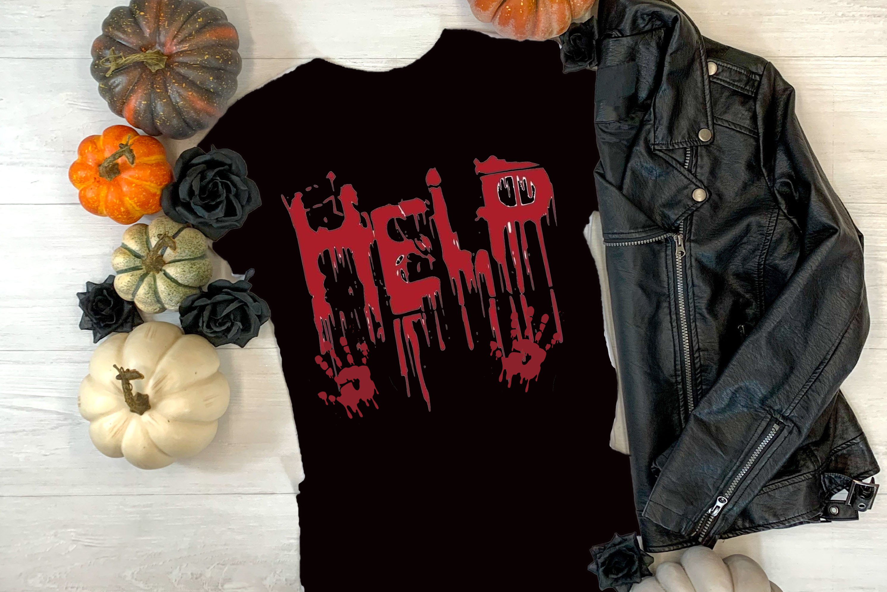 Help-Halloween T Shirt