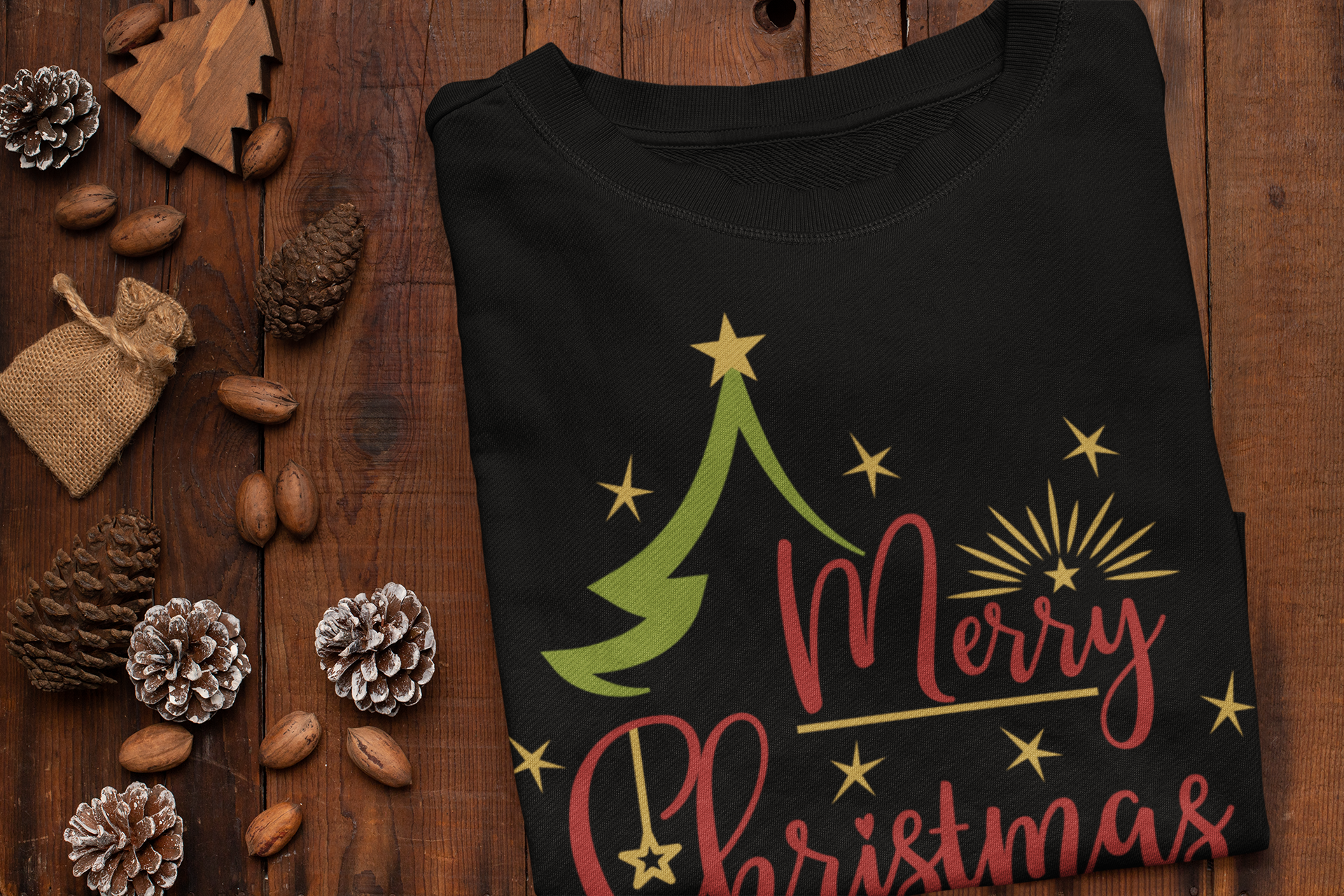 COZY SWEATSHIRT-MERRY CHRISTMAS