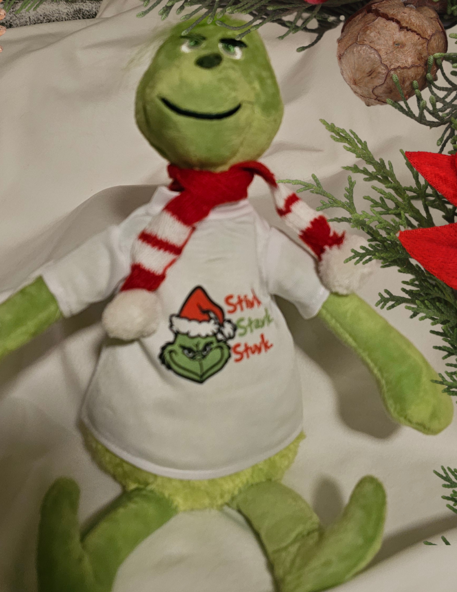 11 in. grinch plush doll