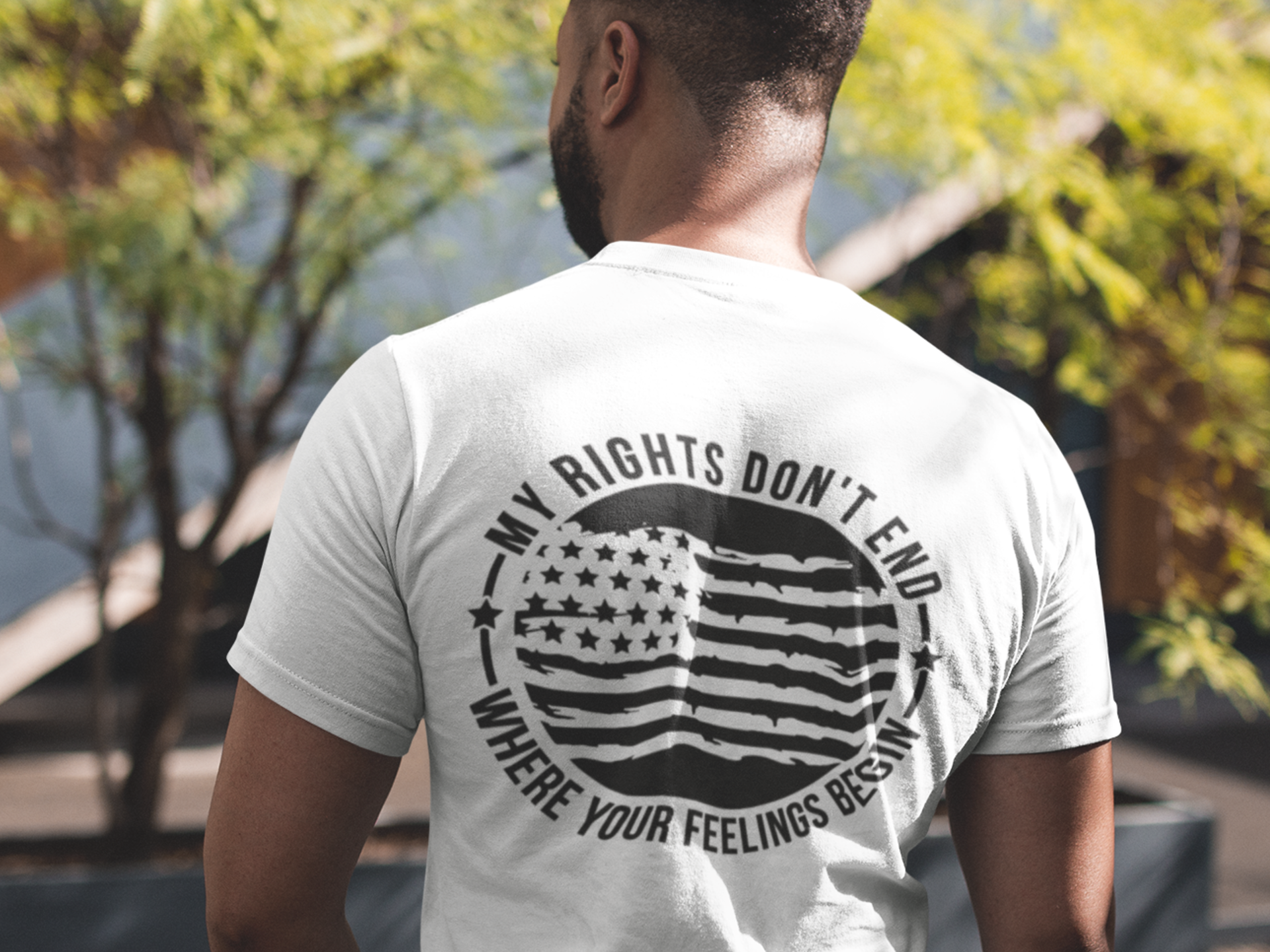 My Rights Don't End-Tshirt