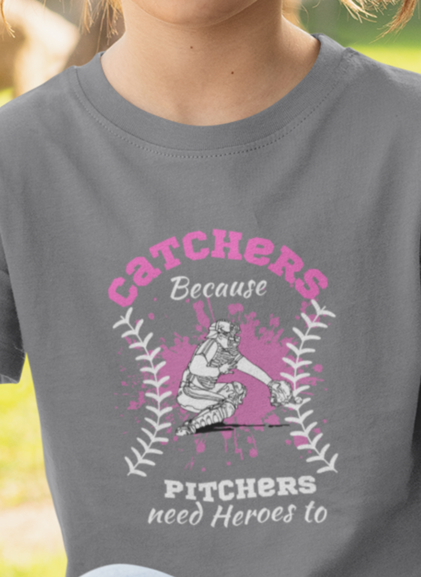 Catchers Softball  Youth Tshirt