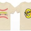 Custom Softball Mom Shirt – Personalized Name & Number Women’s Softball T‑Shirt – Game Day Tee for Moms, Aunts & Grandmas – Cute Softball Gift