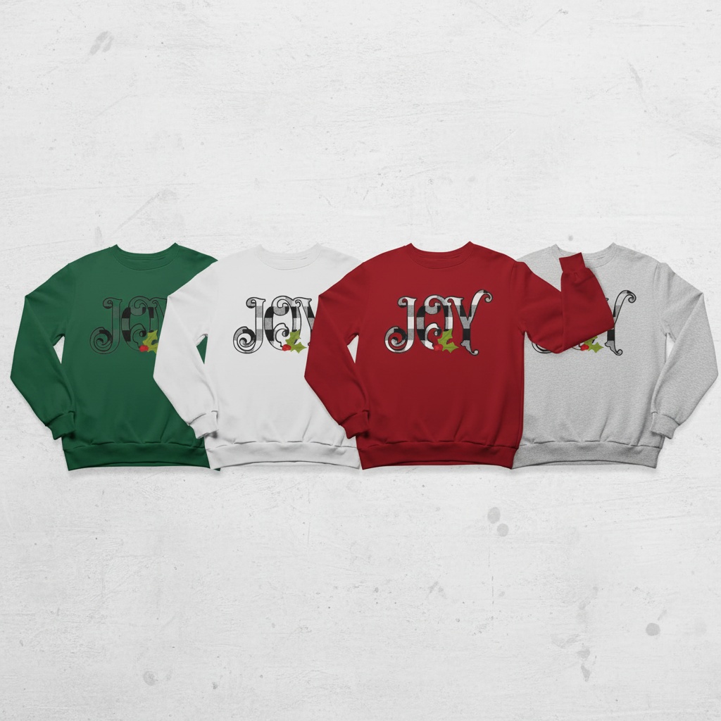 JOY CHRISTMAS SWEATSHIRT