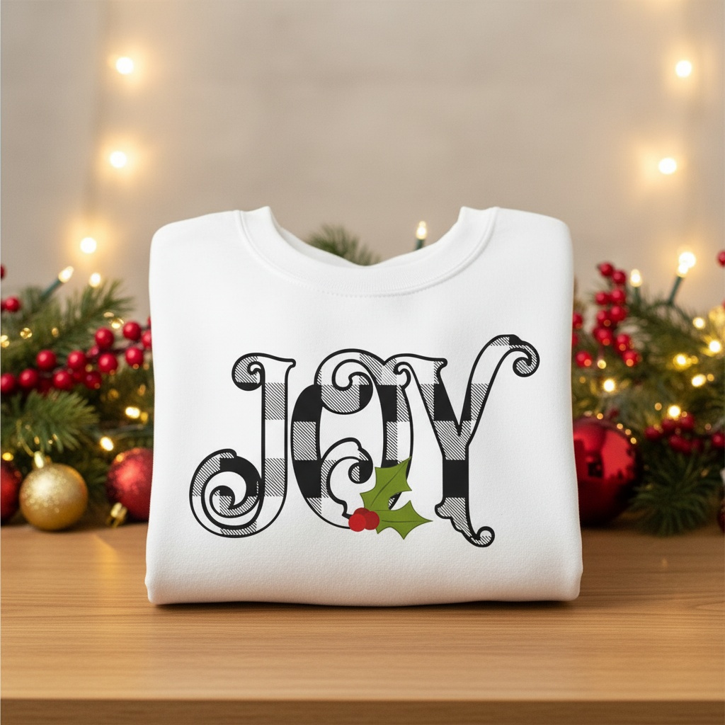 JOY CHRISTMAS SWEATSHIRT